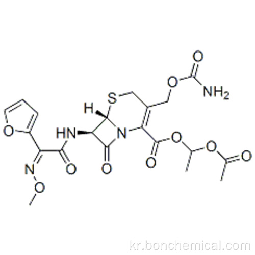 세푸 록심 1- 아세 톡시 에틸 에스테르 CAS 64544-07-6